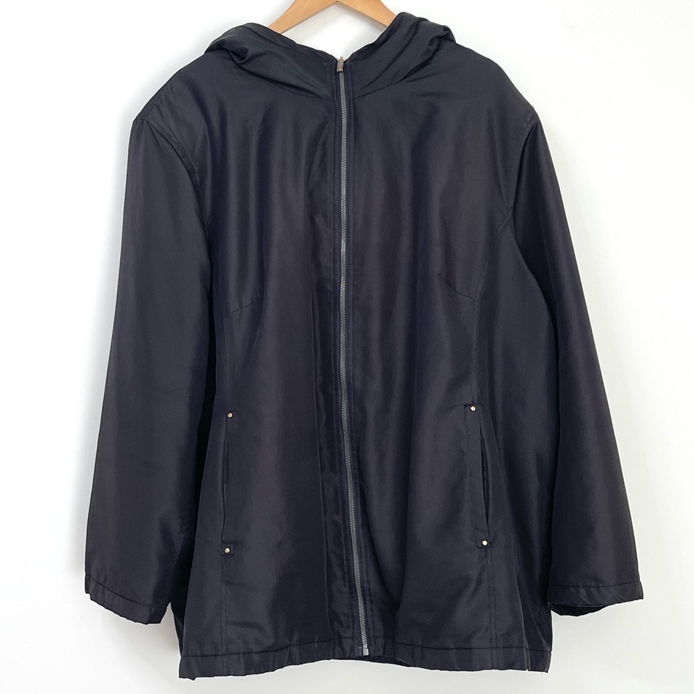 Weather Tamer Womens Rain Jacket Black size 3X